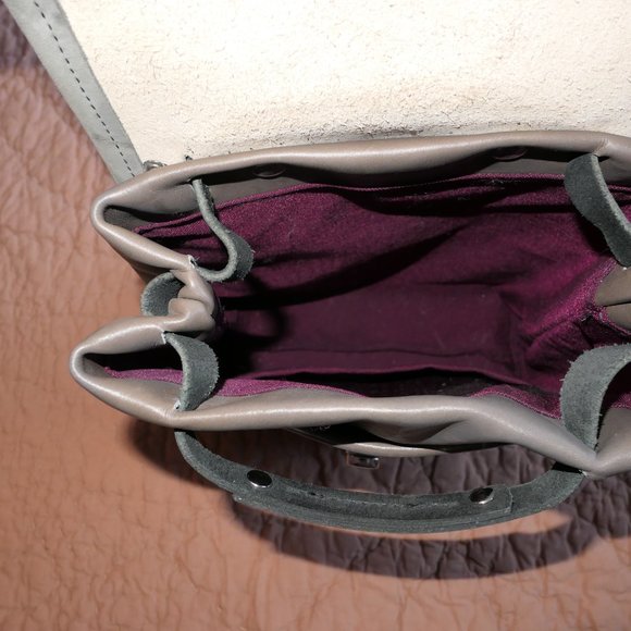 Leather Backpack/Cross-Body Bag - Picture 4 of 5